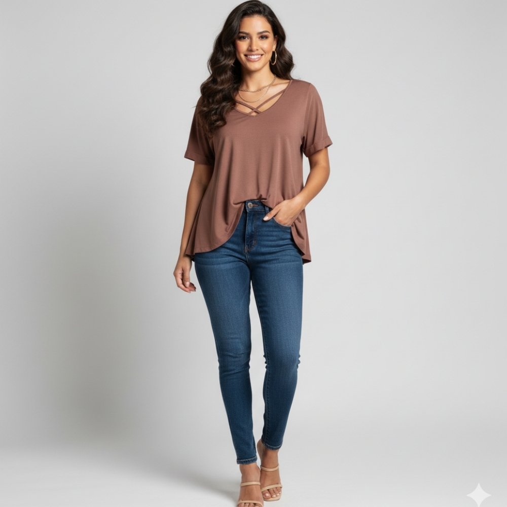 Sienna Sky Pink Top